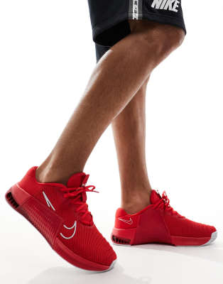 Shop Nike Metcon 9 Sneakers In Triple Red