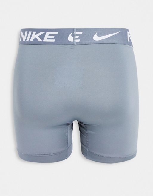 Nike Men's Boxer Brief 3-Pack - Print/Grey/Blue