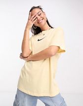 Nike essentials boyfriend t-shirt in white | ASOS