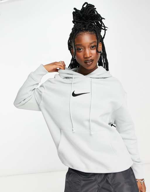 Nike store silver hoodie