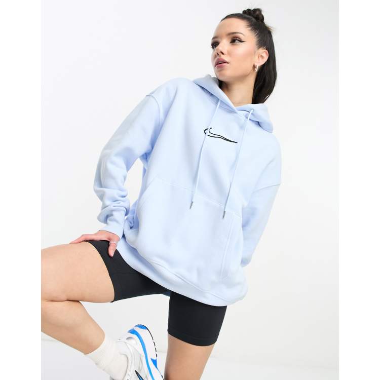 Nike Phoenix Fleece hoodie in pink, ASOS