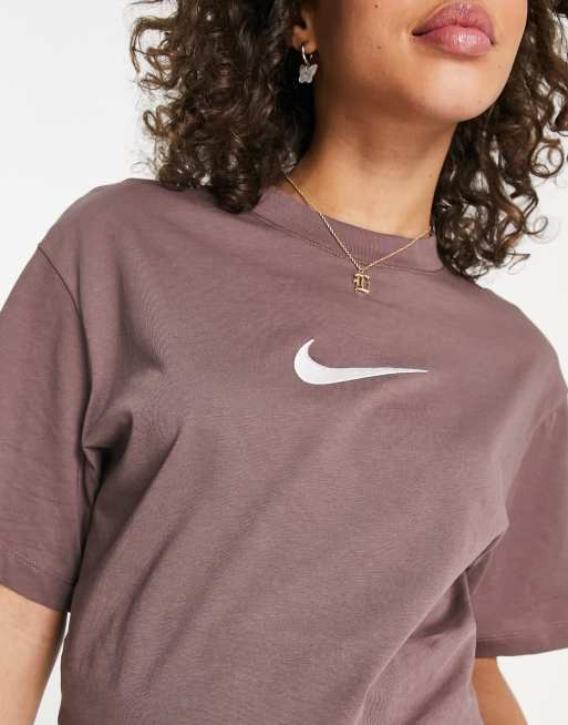 plum chalk nike shirt