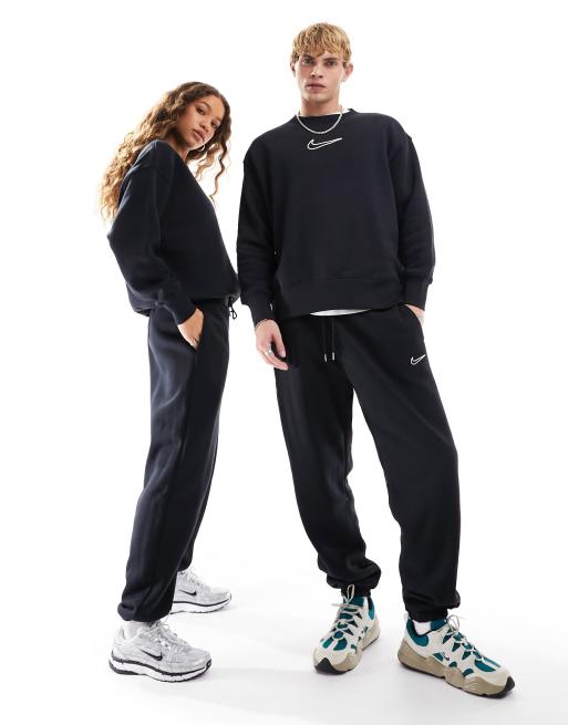 Nike Midi Swoosh unisex jogger in black