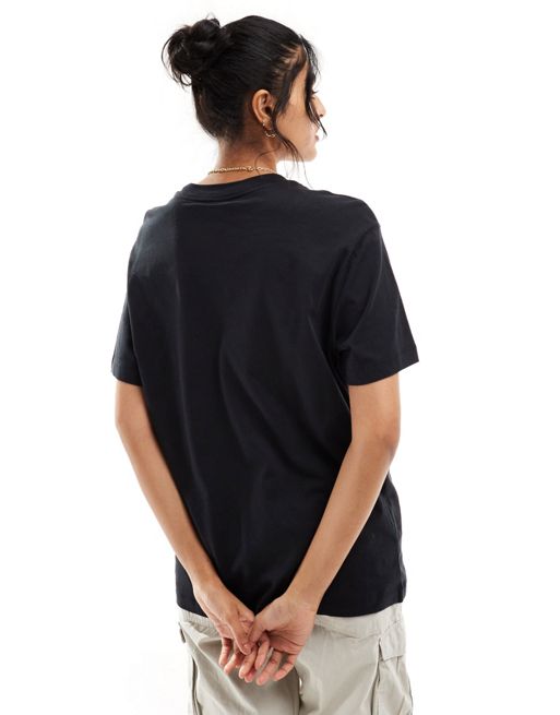 Nike Midi Swoosh unisex oversized t-shirt in black