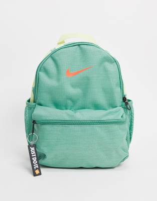 yellow nike mesh backpack