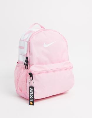 pink nike just do it backpack