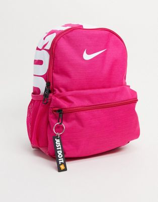 Nike mini just do it backpack in pink | ASOS