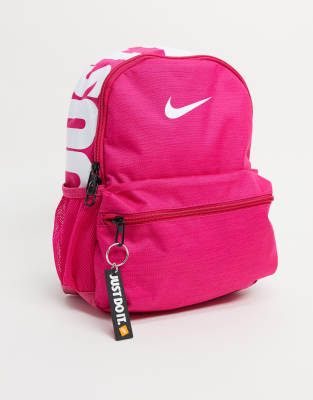 Nike mini just do it backpack in pink | ASOS