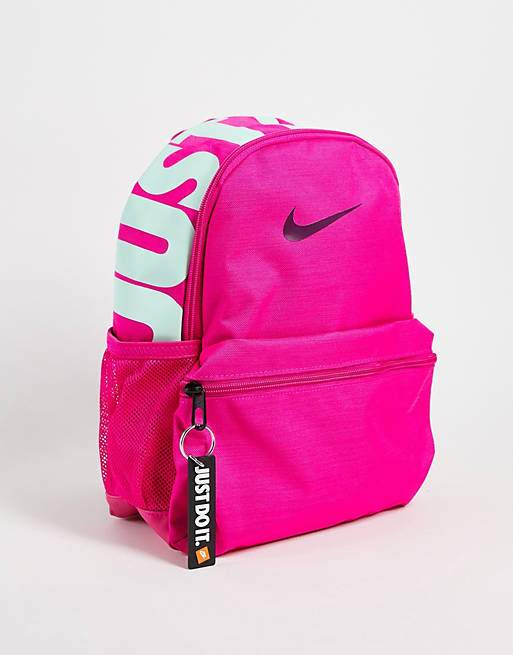  Nike mini just do it backpack in prime pink 