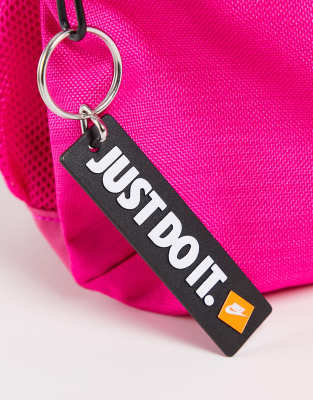 Nike mini just do it backpack in prime pink | ASOS