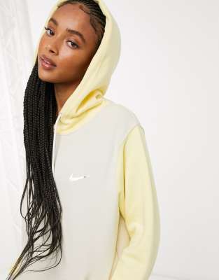 nike hoodie color block oversize