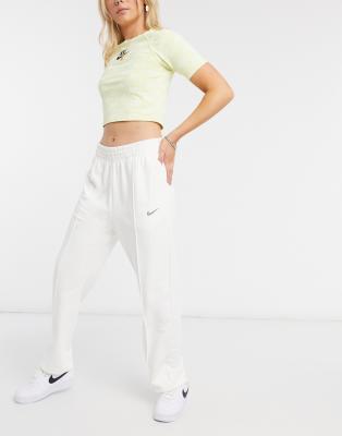 nike tracksuit cream