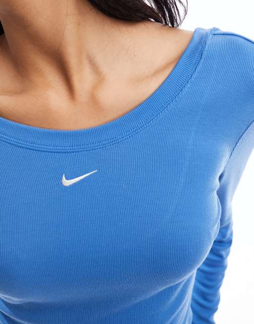 Nike long sleeve blue best sale mini dress