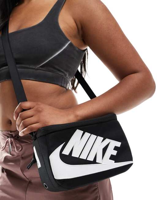 Nike mini shoebox crossbody bag in black