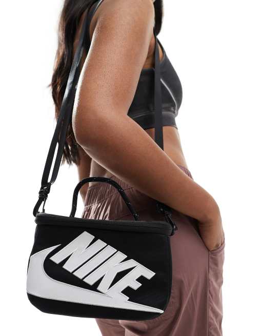 Nike mini shoebox crossbody bag in black