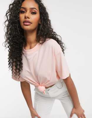 pale pink nike shirt