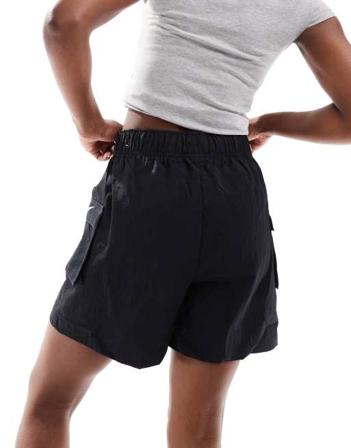 Cargo shorts sale black womens