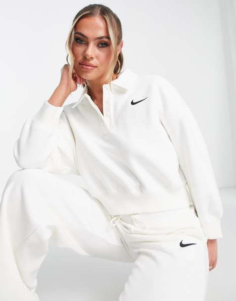 All white nike sweatsuit online