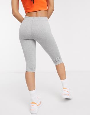 nike grey capri leggings