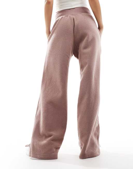 Nike mini Swoosh high waist sweatpants in purple, 2 of 5