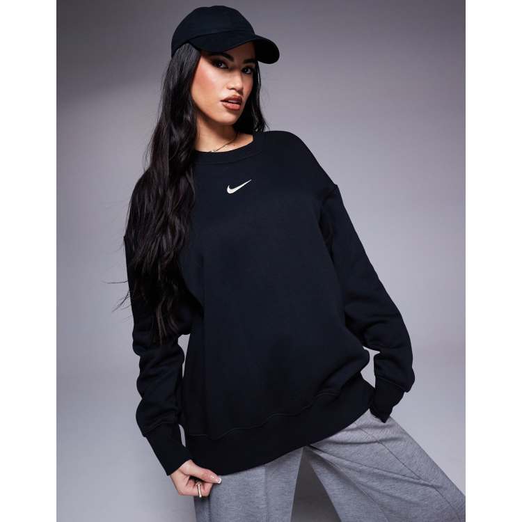 Nike best sale sweater swoosh