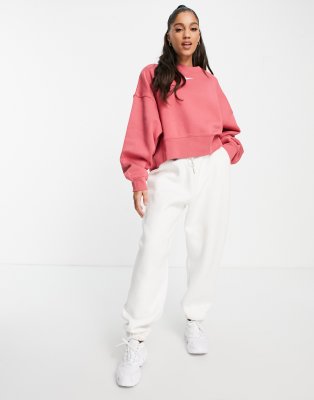 Nike mini swoosh oversized cropped 