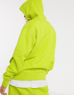 pastel yellow nike hoodie