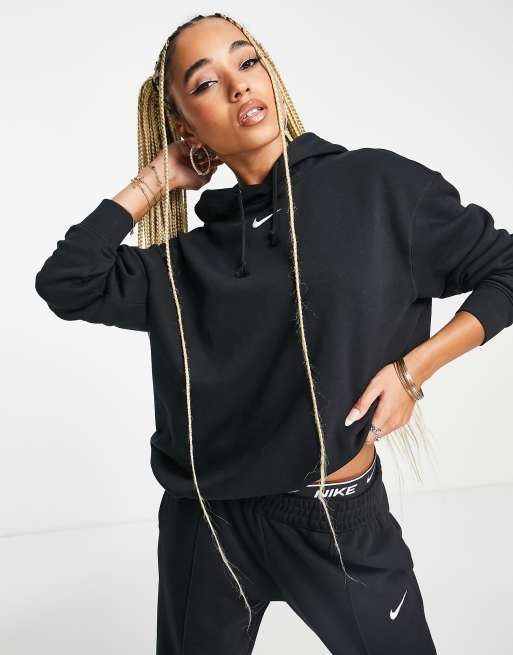 Asos nike swoosh discount hoodie