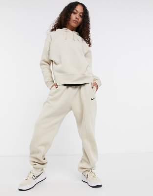 nike beige tracksuit