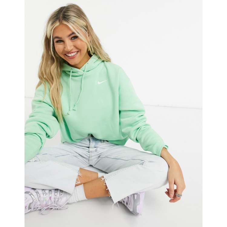 mint green nike sweater