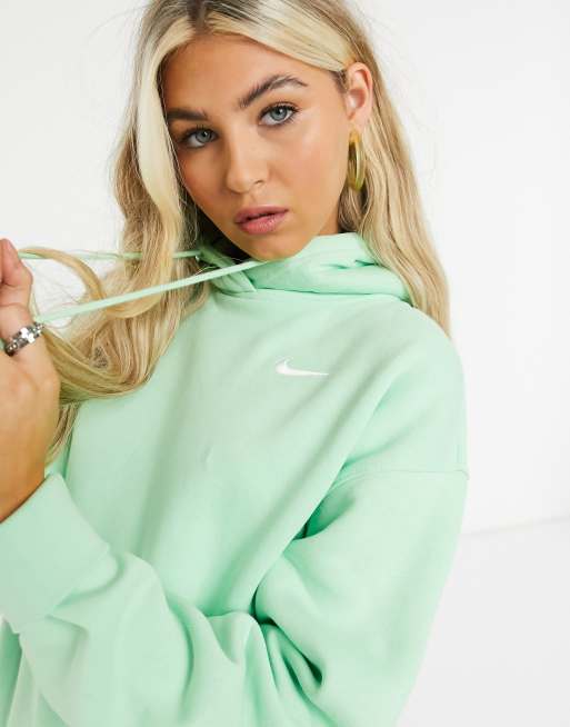 Lime green nike outlet sweatshirt