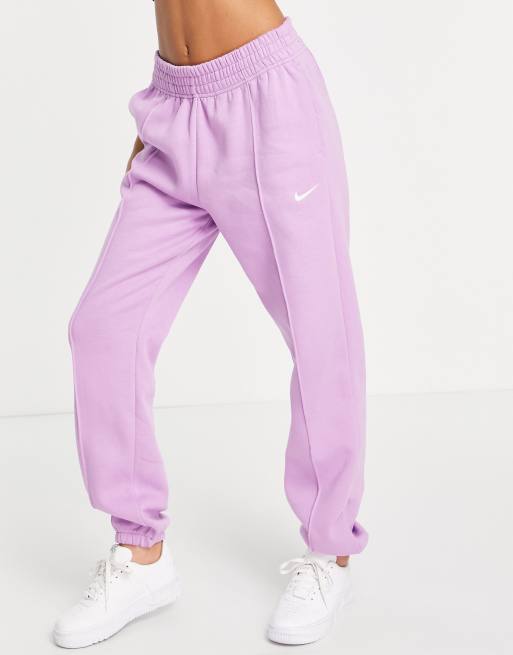 Purple nike best sale sweatpants womens