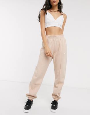 nike mini swoosh oversized sweatpants