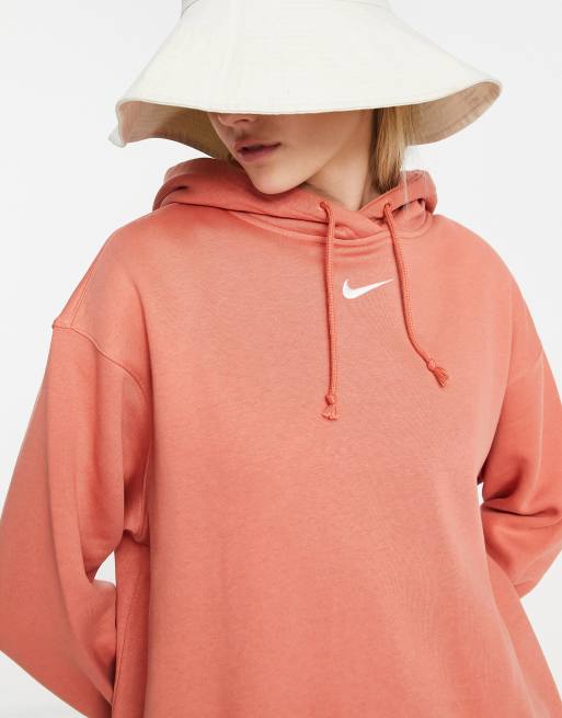 Orange nike clearance hoodie womens