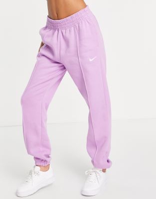 purple joggers nike