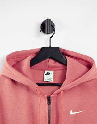 nike pink quarter zip