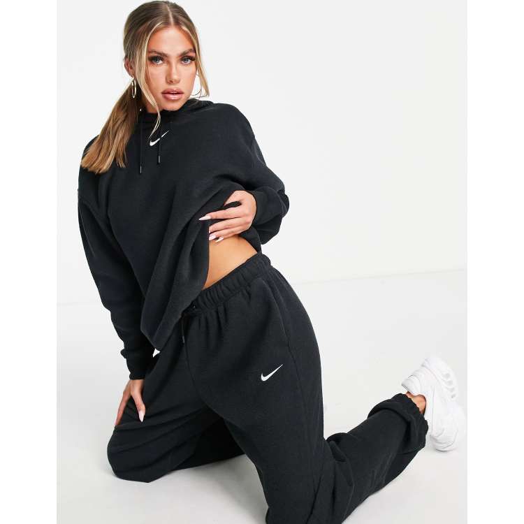 Asos black nike online joggers