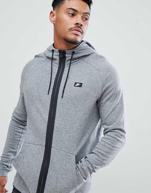 Grey nike hot sale modern hoodie