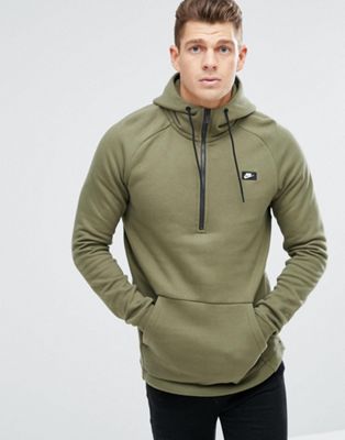 Nike Modern Half-Zip Hoodie In Green 
