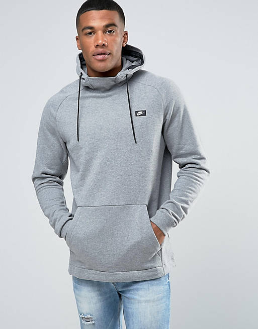 Nike Modern Hoodie In Grey 805128-091 | ASOS