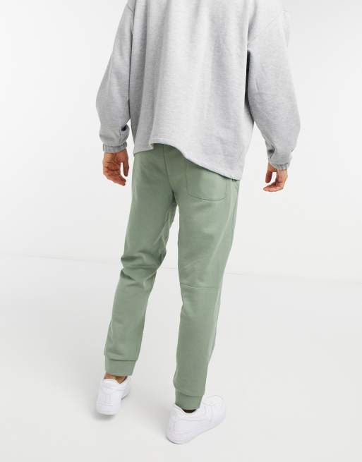 Nike Modern premium double knit fleece joggers in sage green