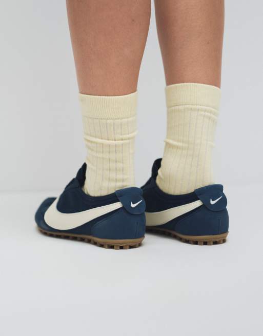Nike - Moon Shoe - Baskets - Bleu marine et blanc , 4 de 9