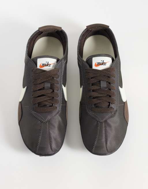 Nike Moon Shoe sneakers i mørkebrun, 3 af 5