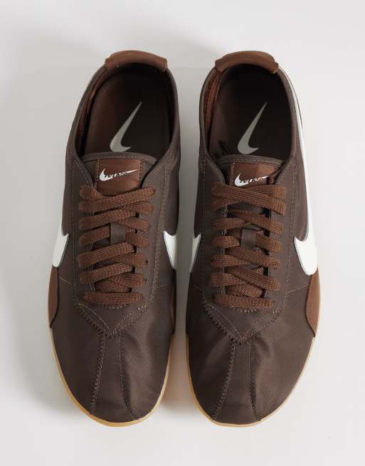 Nike Moon Shoe sneakers in brown and white, 3 of 5