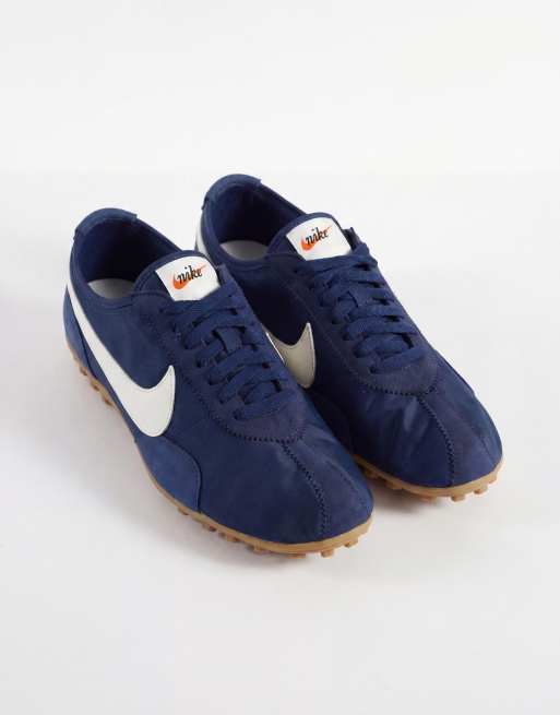 Nike - Moon Shoe - Sneakers in marineblauw en wit , 6 van 9