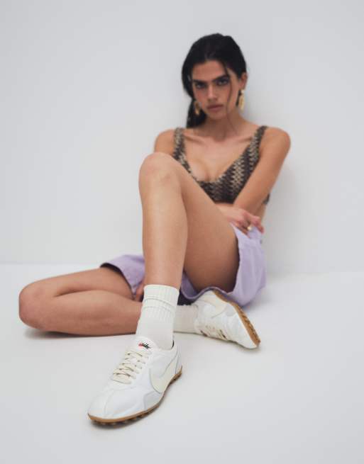 Nike - Moon Shoe - Zapatillas de deporte blancas y color crema