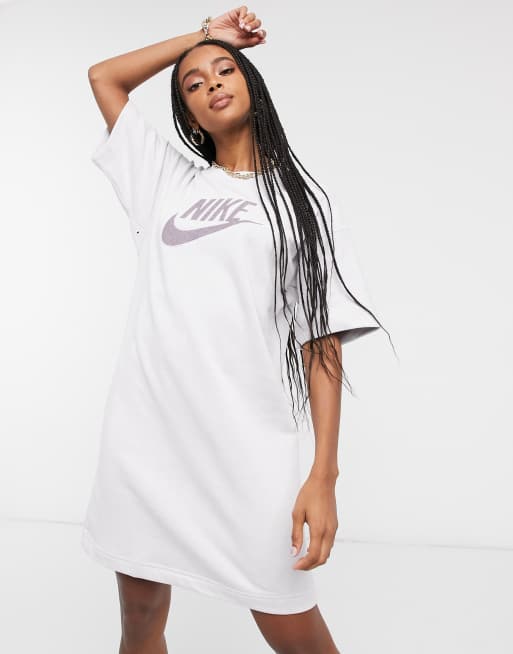 Nike maxi store t shirt dress