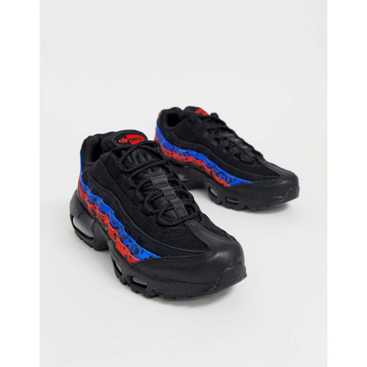 Por vestido Won Nike Multi Animal Print Air Max 95 trainers | ASOS