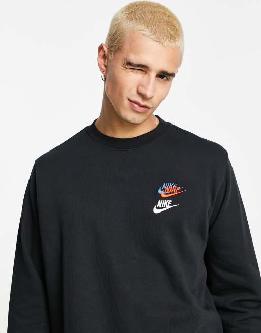 Sweatshirt discount nike noir