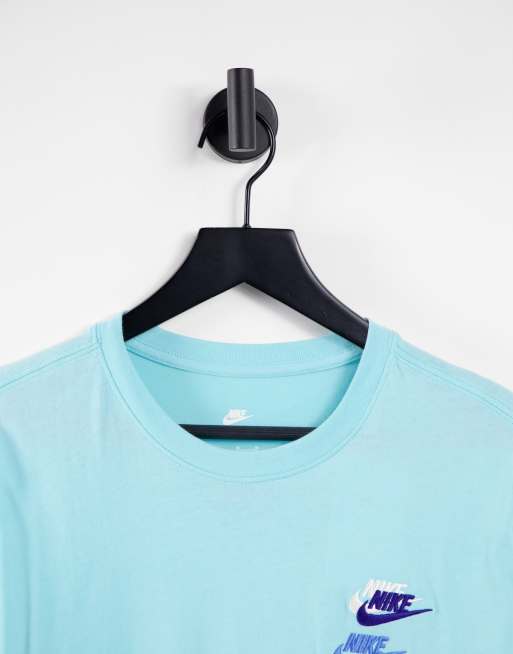 Teal tint nike clearance shirt